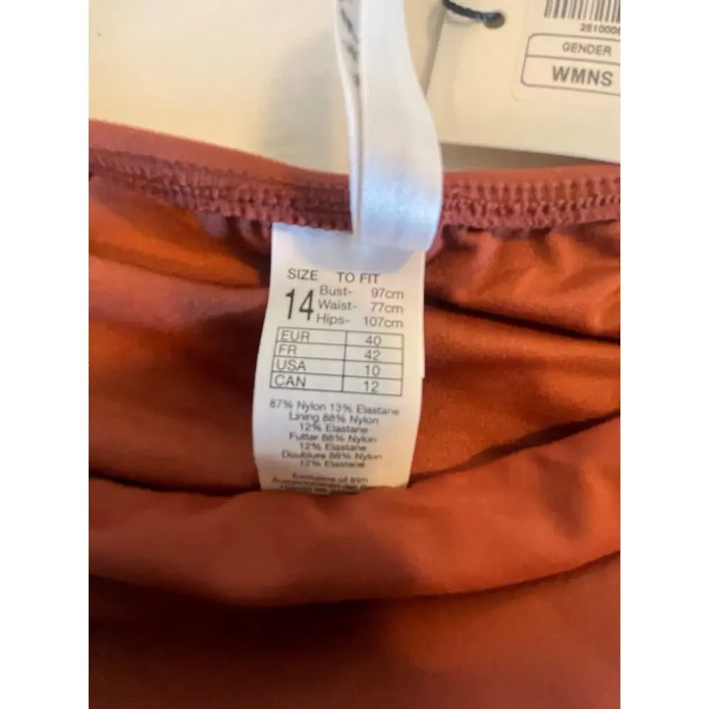NWT: Seafolly Bikini Bottom in Brown Size 10